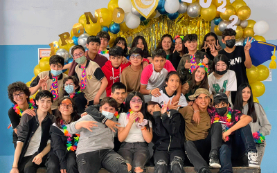 Estudiantes de 8° Básico participan en actividades recreativas de fin de año