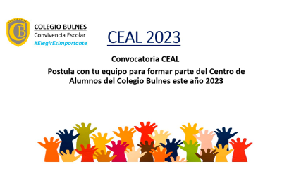 Proceso de elección Centro de Alumnos y Alumnas 2023