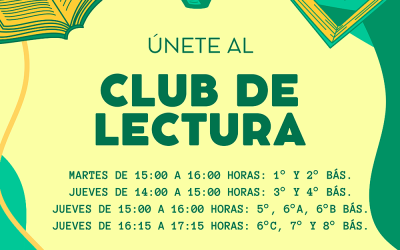 Invitamos a todos nuestros estudiantes a unirse al «Club de Lectura»