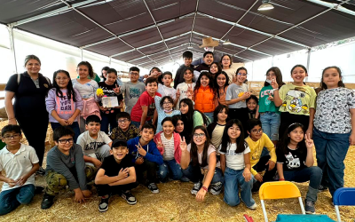 Estudiantes del 4° A de nuestro Colegio Bulnes visitaron Granja Interactiva