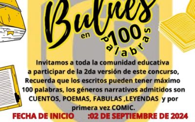 Colegio Bulnes Lanza la Segunda Edición del Concurso «Bulnes en 100 Palabras»