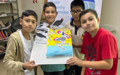 Colegio Bulnes Recibe a Andrea Auger y Carolina Lazo en el Taller «Cápsula Azul: El Valor de Nuestra Biodiversidad»